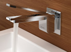 Methven silver bathroom tapware