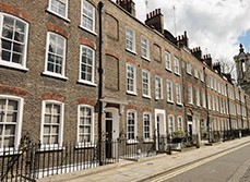 Georgian terrace house in United Kingdom