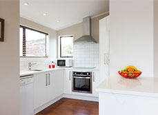 Small kitchen renovation focused on maximising space