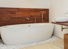 Natural bathroom design