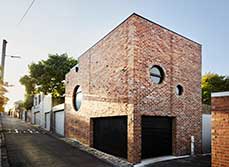 recycled brick house extension facade in renovate magazine