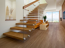 staircase in a home