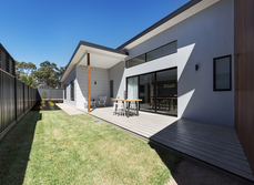 A side return on a very modern property