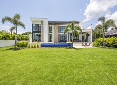 A brand new luxury home.