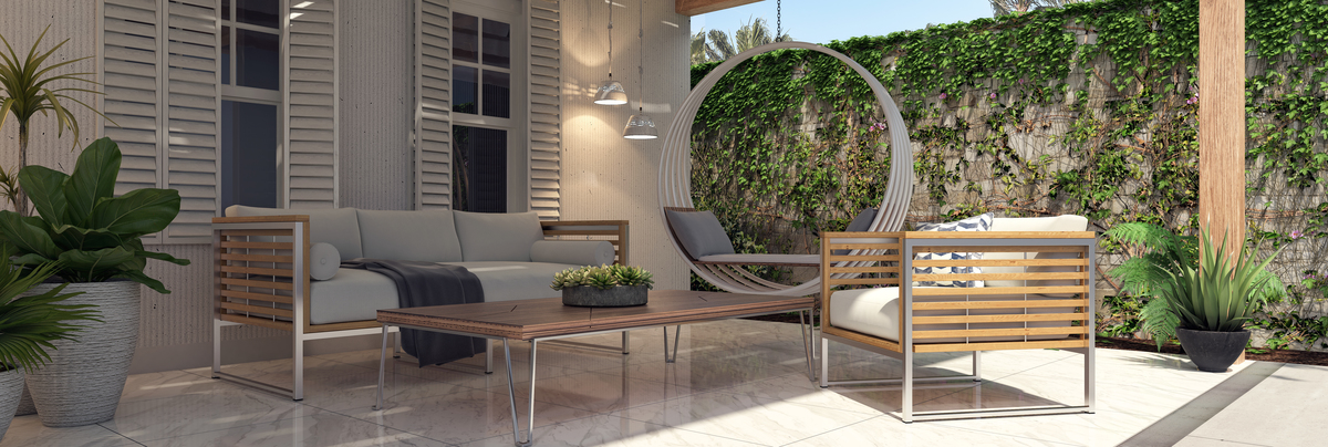Alfresco backyard design