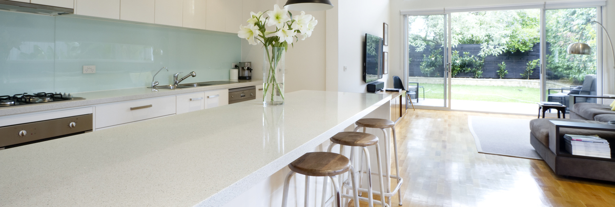 Fresh open kitchen design