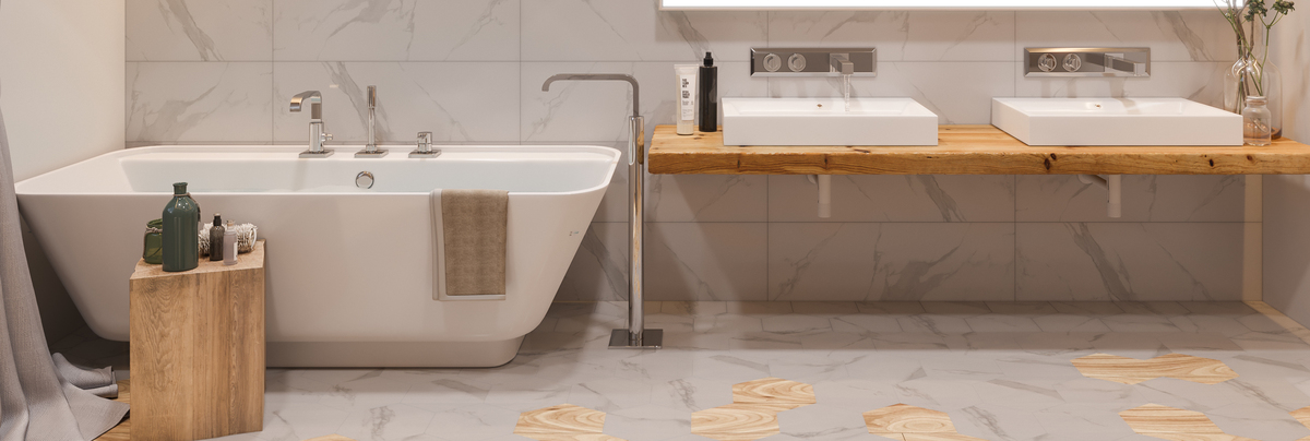 Modern luxury bathroom