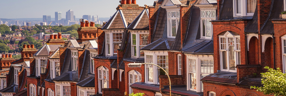 A row of houses