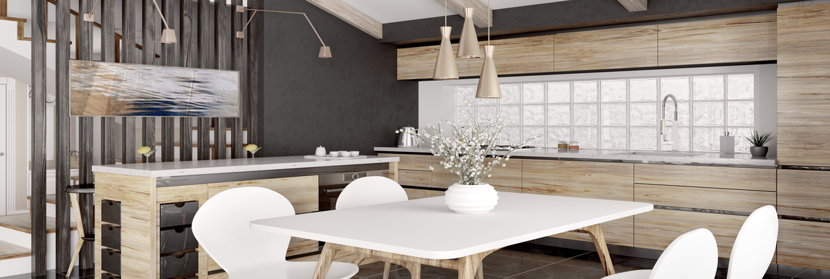 A brand new large kitchen renovation