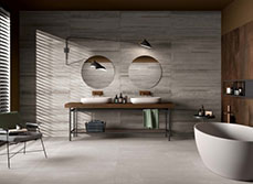lab metal ash concrete look vintage tiles