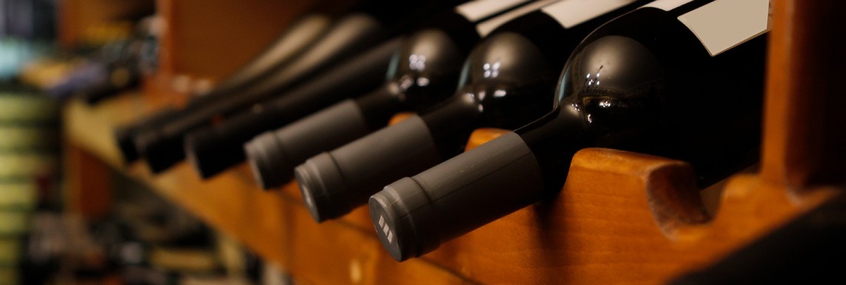 A wine storage place