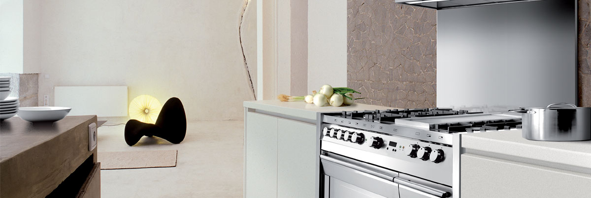 modern kitchen renovation with chef cooktop