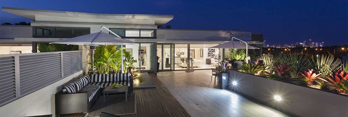 Outdoor living that maximises available space.