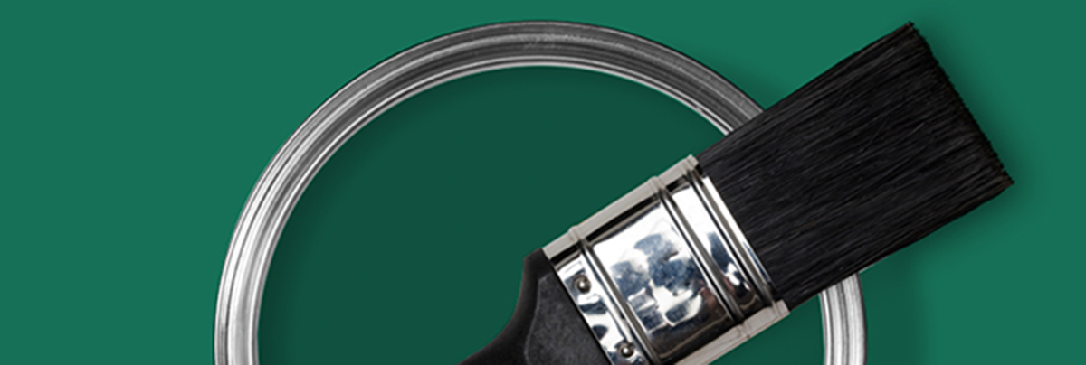 Emerald. Paint colour of the year.