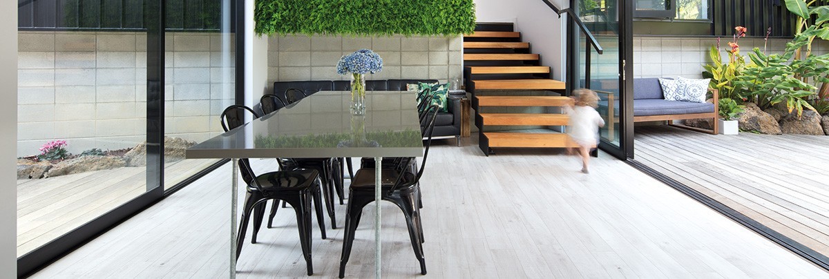 An open-space in the house