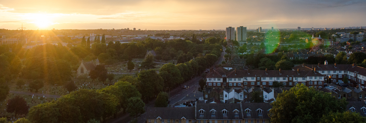 Sunset in South West London