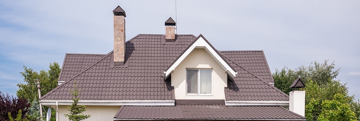 a purple roofing