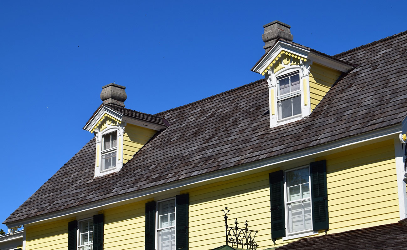 rooftop dormer window on UK home 