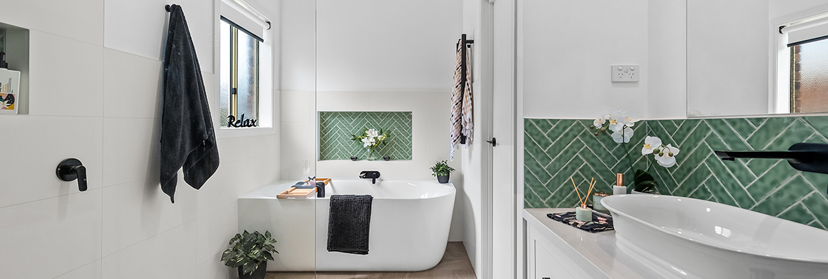 A Bright and Stylish Ensuite In Cranbourne, Victoria