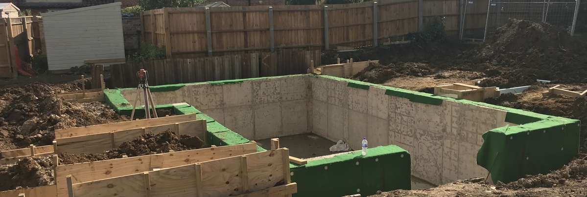 Basement excavation