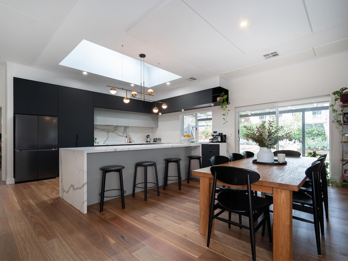 Designer updates for a family home in City Beach, Perth