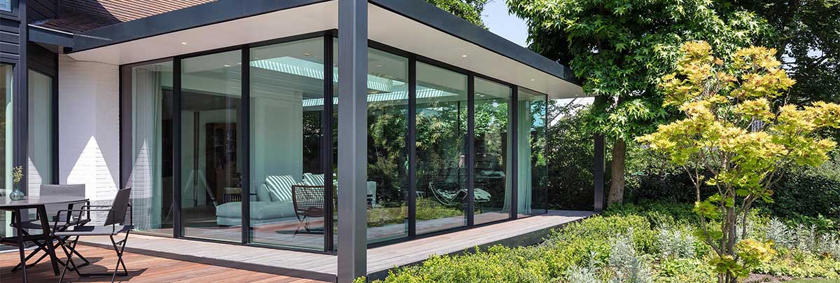 Glass box extension