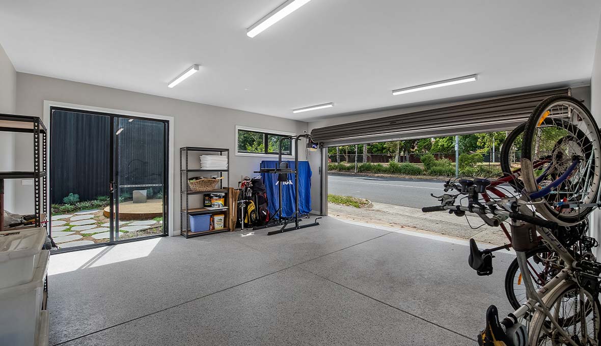 Garage conversion interior