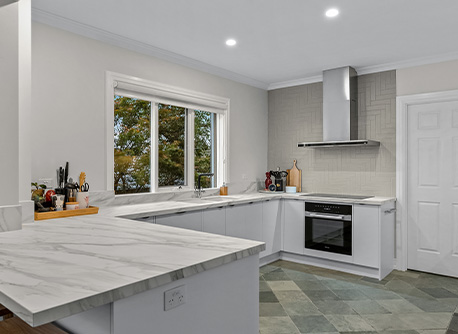 White kitchen