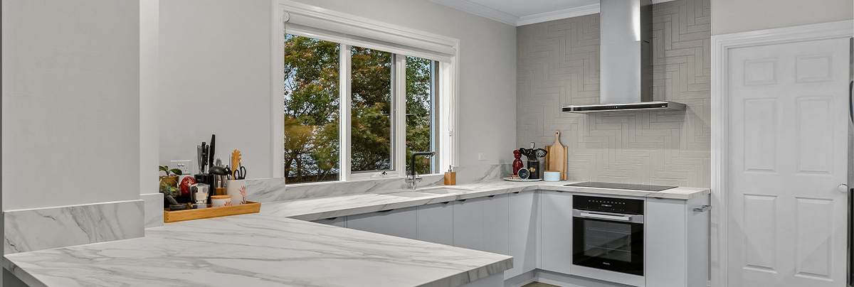 White kitchen