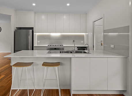 Kitchen interior makeover