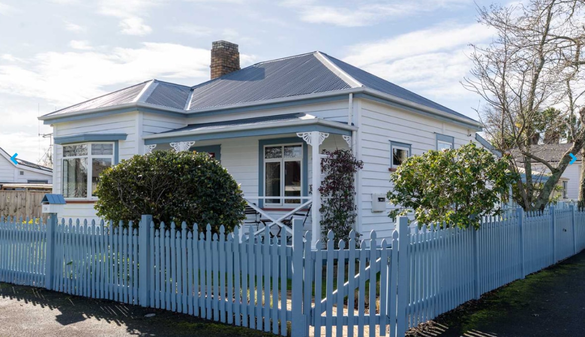 Weatherboard house exterior