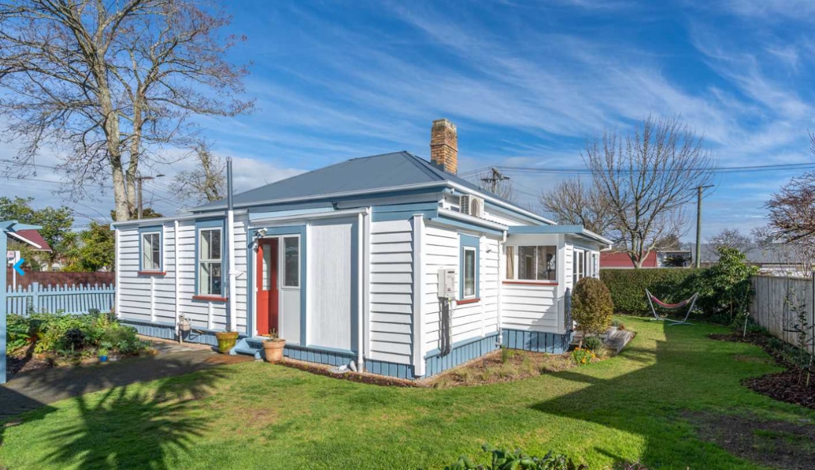 Weatherboard villa in the Waikato