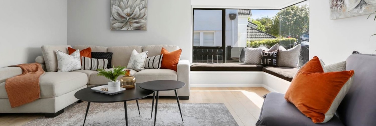 Living room bright