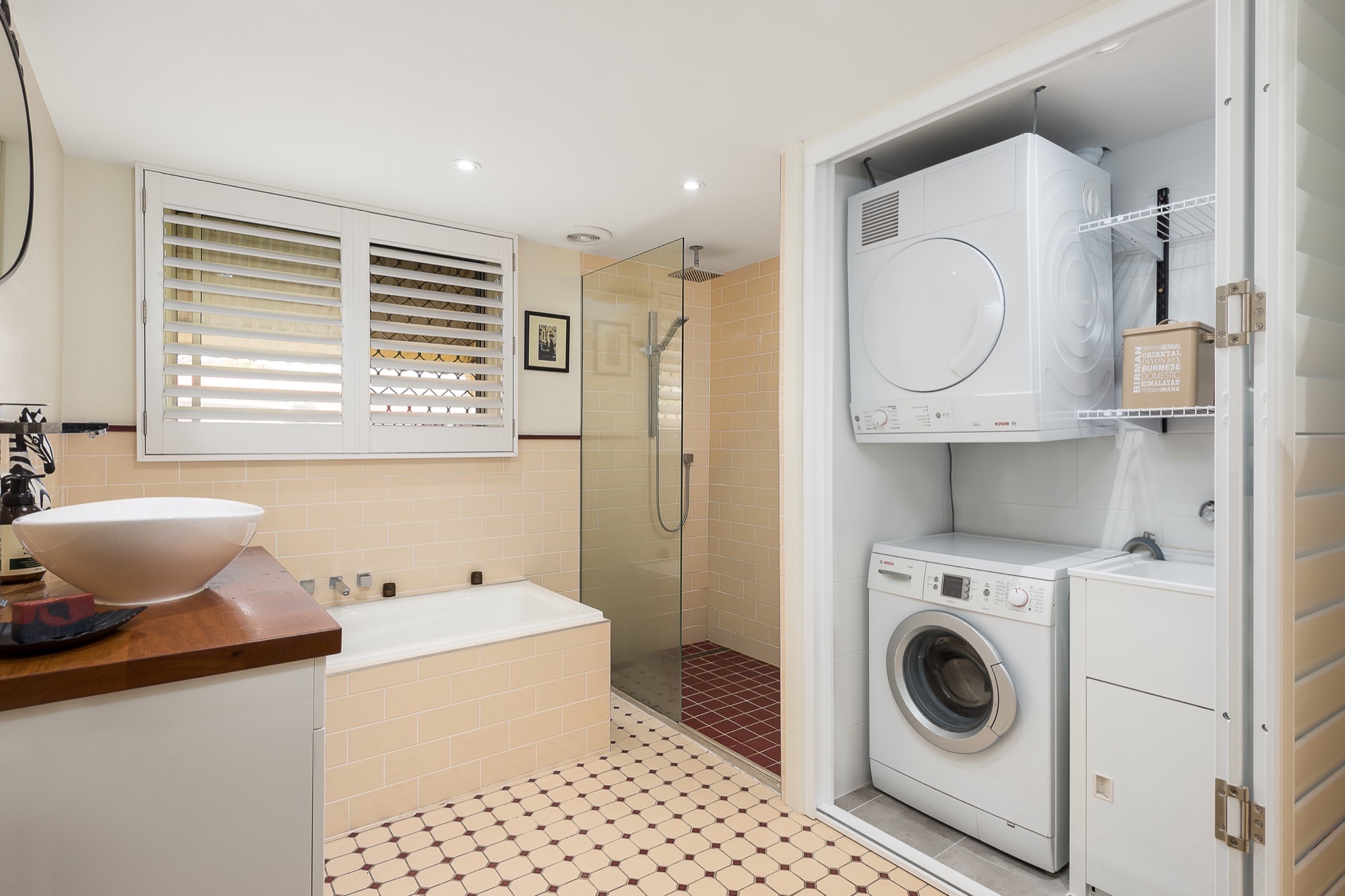 Laundry and Bathroom Combo Renovation Idea in Manawatu