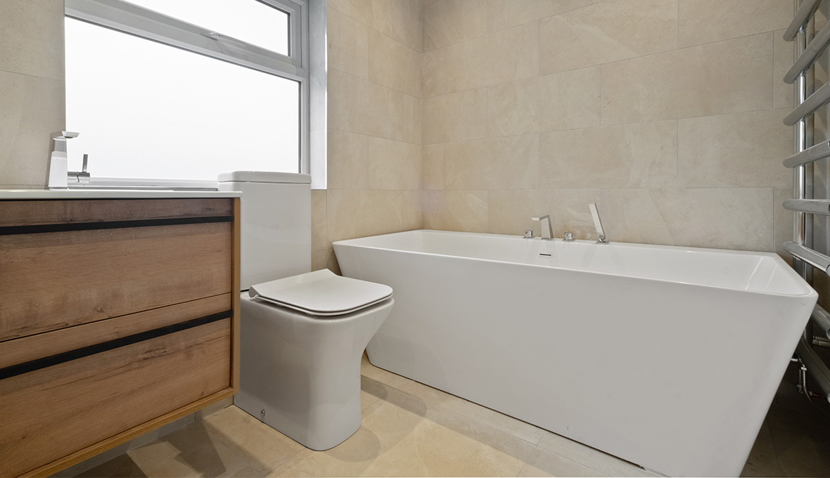 small bathroom renovation