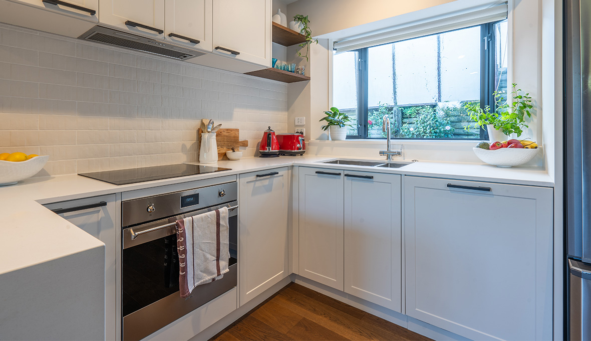 modern small kitchen renovation