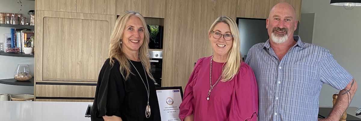 Refresh Renovations Tauranga's Sharon Giblett in People's Choice Awards winning kitchen