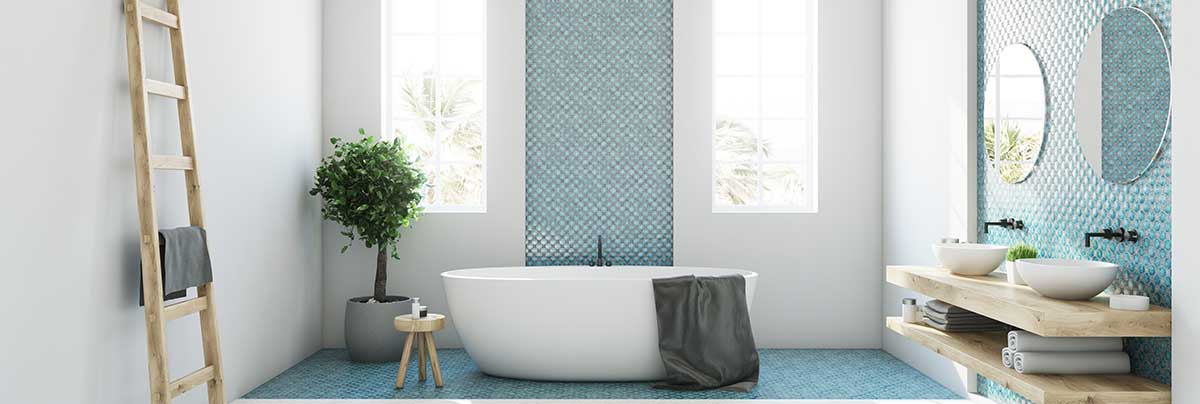 bathroom splashback