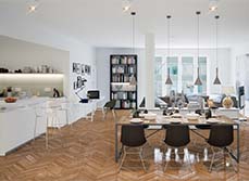 open plan design