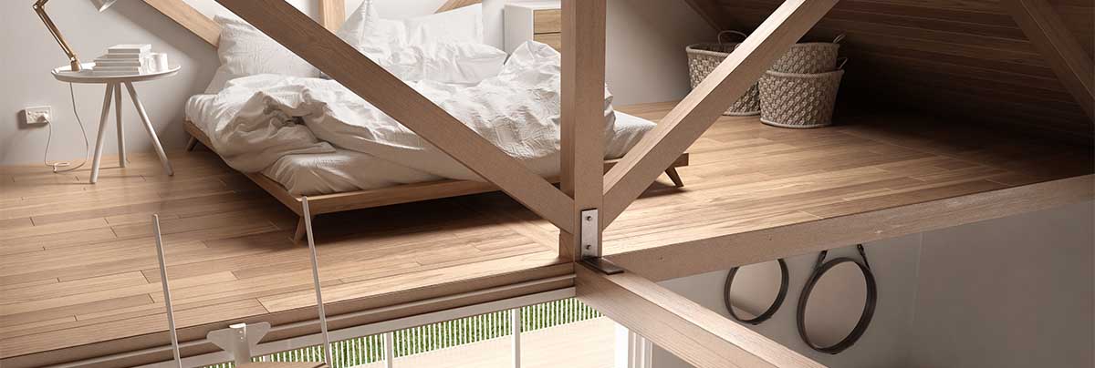 Mezzanine bedroom