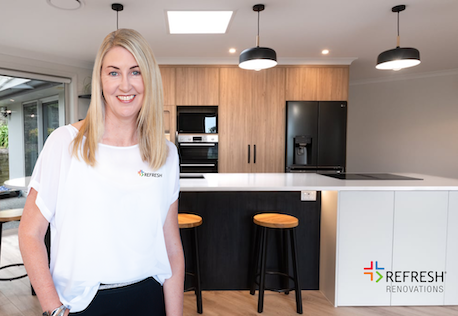 Sharon Giblett from Refresh Renovations Tauranga