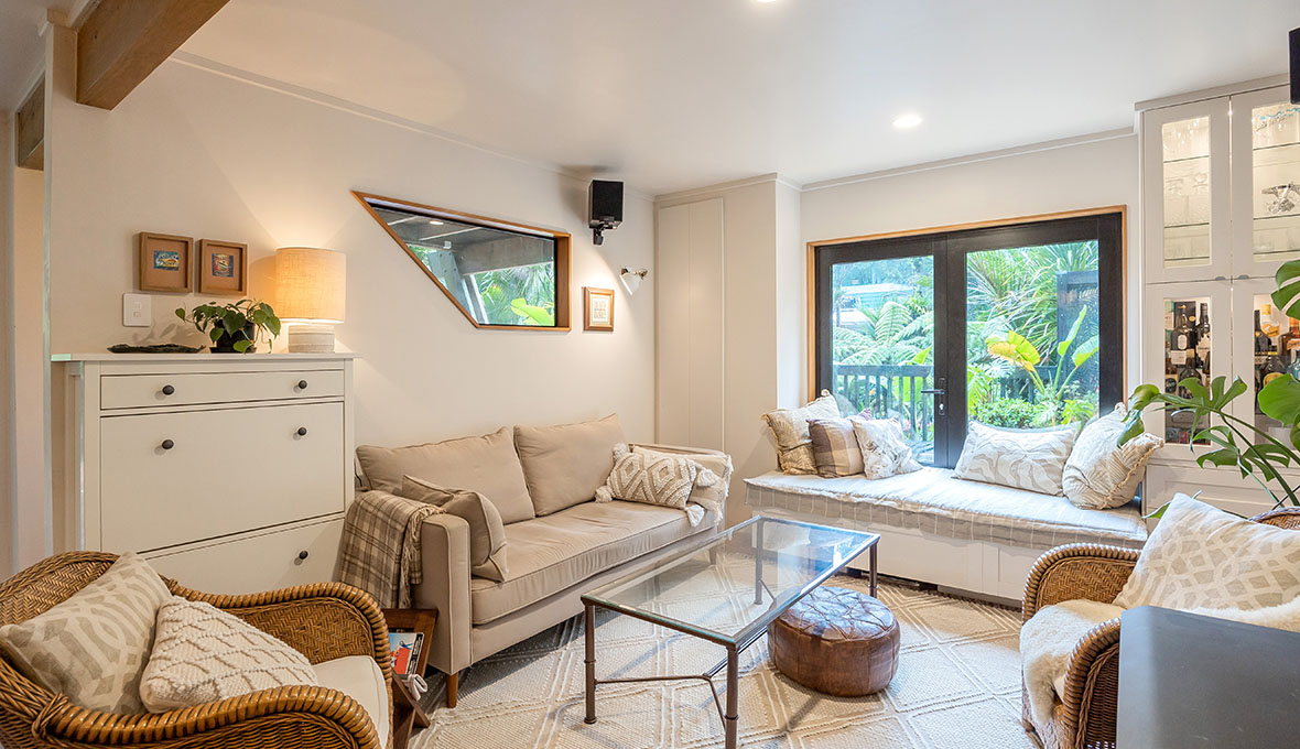 Cosy living room extension