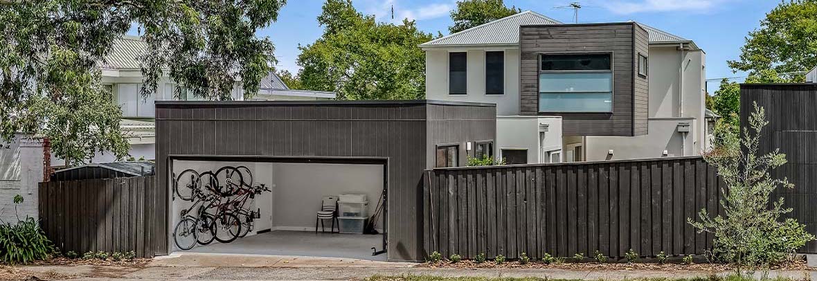 Garage conversion from the street