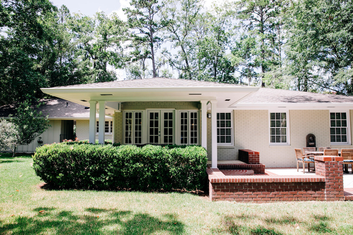 Updated 50s house with multiple windows