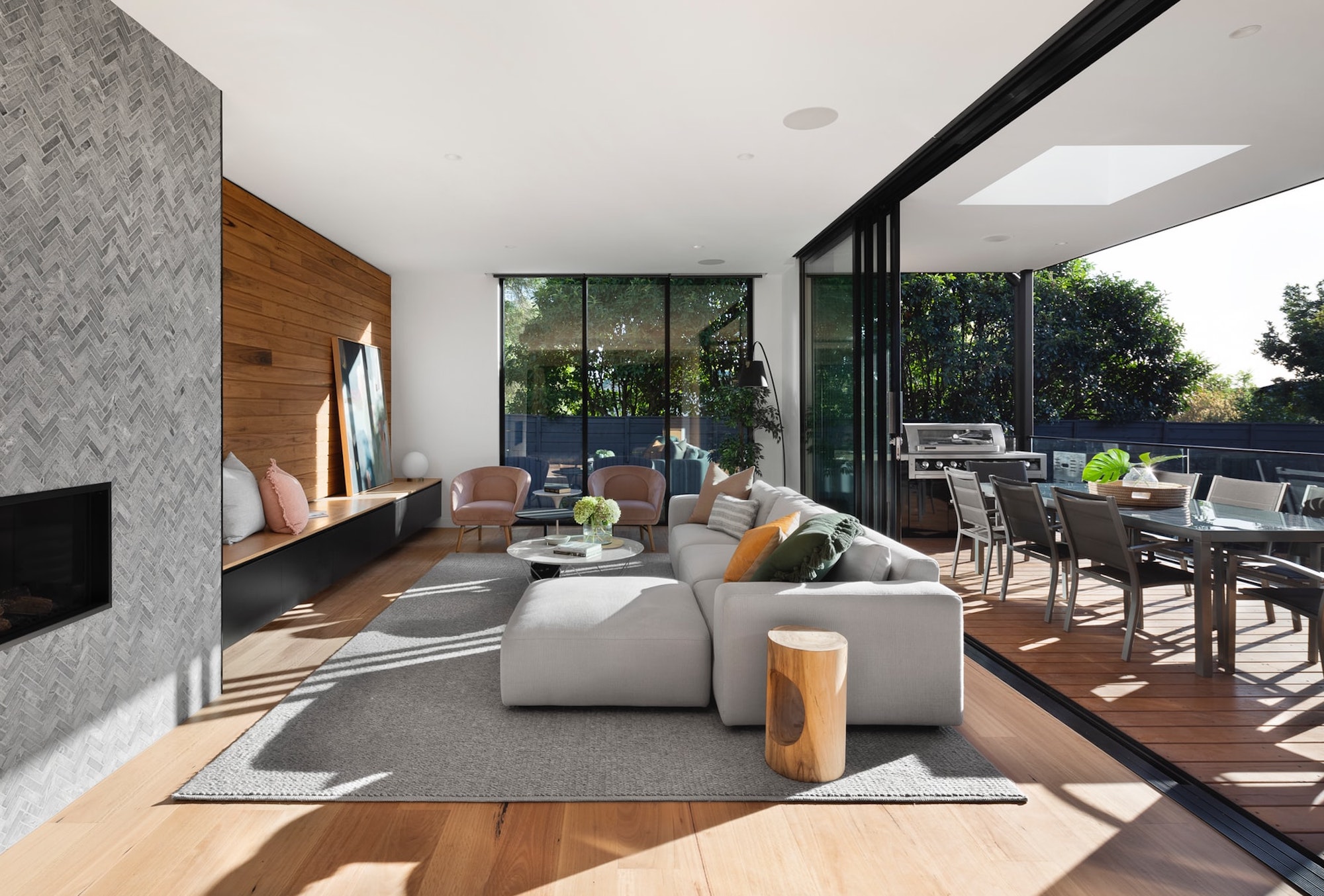 Indoor outdoor flow