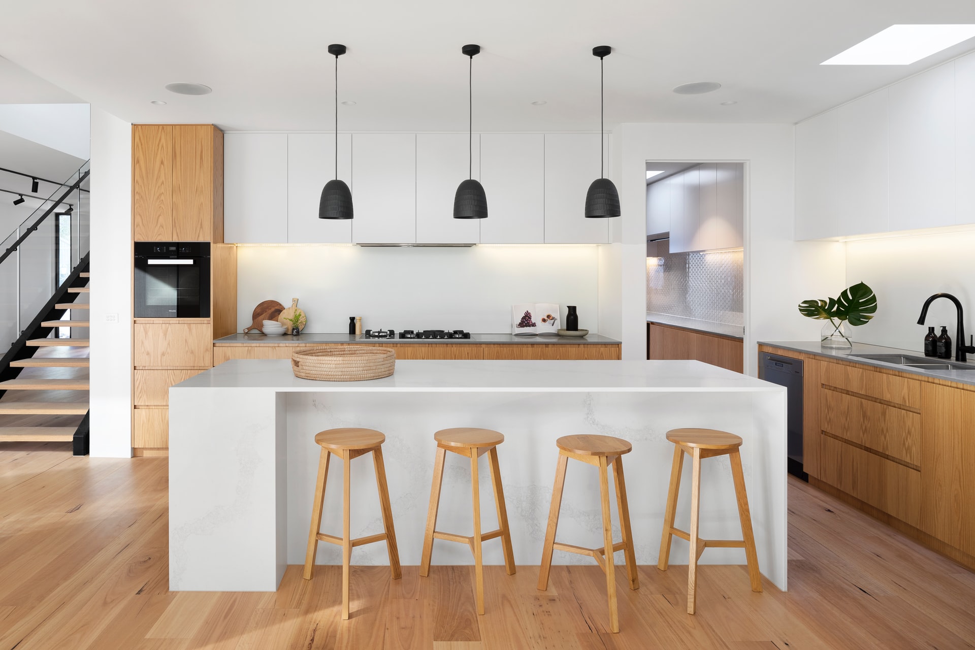 modern kitchen renovation