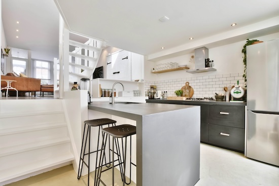 White kitchen