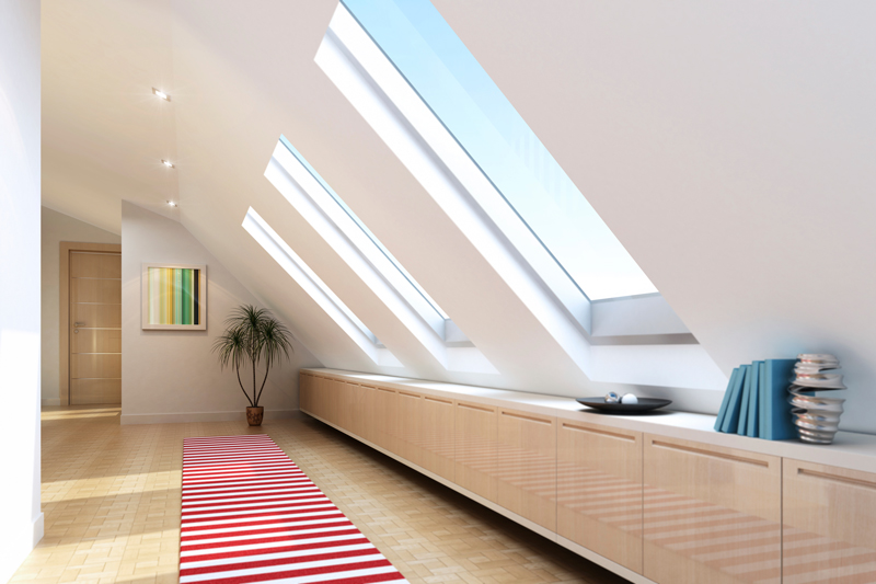 Skylight turned yoga studio