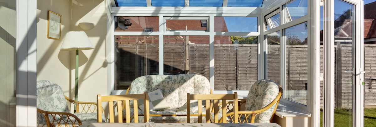 Glass conservatory