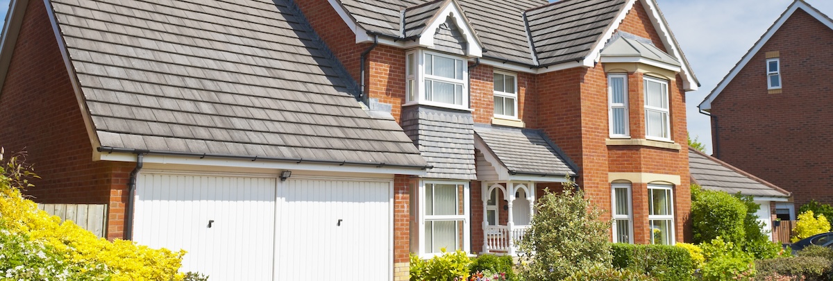 Bungalow with red brick
